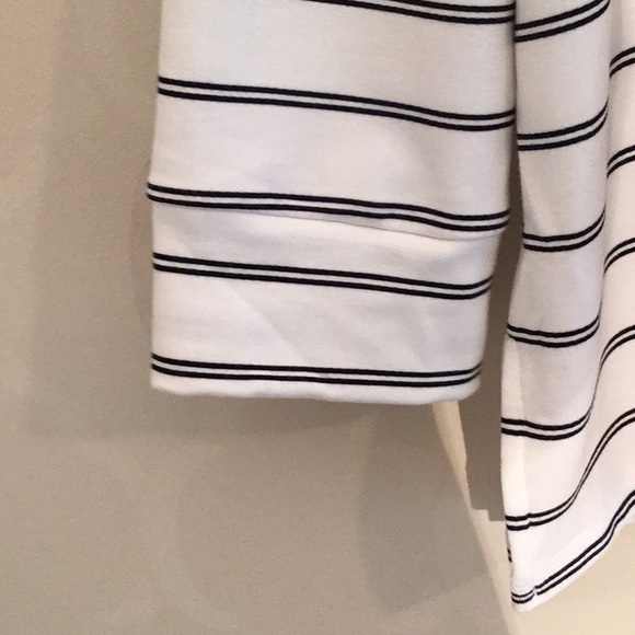 CHARTER CLUB STRIPED V-NECK TOP - Picture 6 of 11